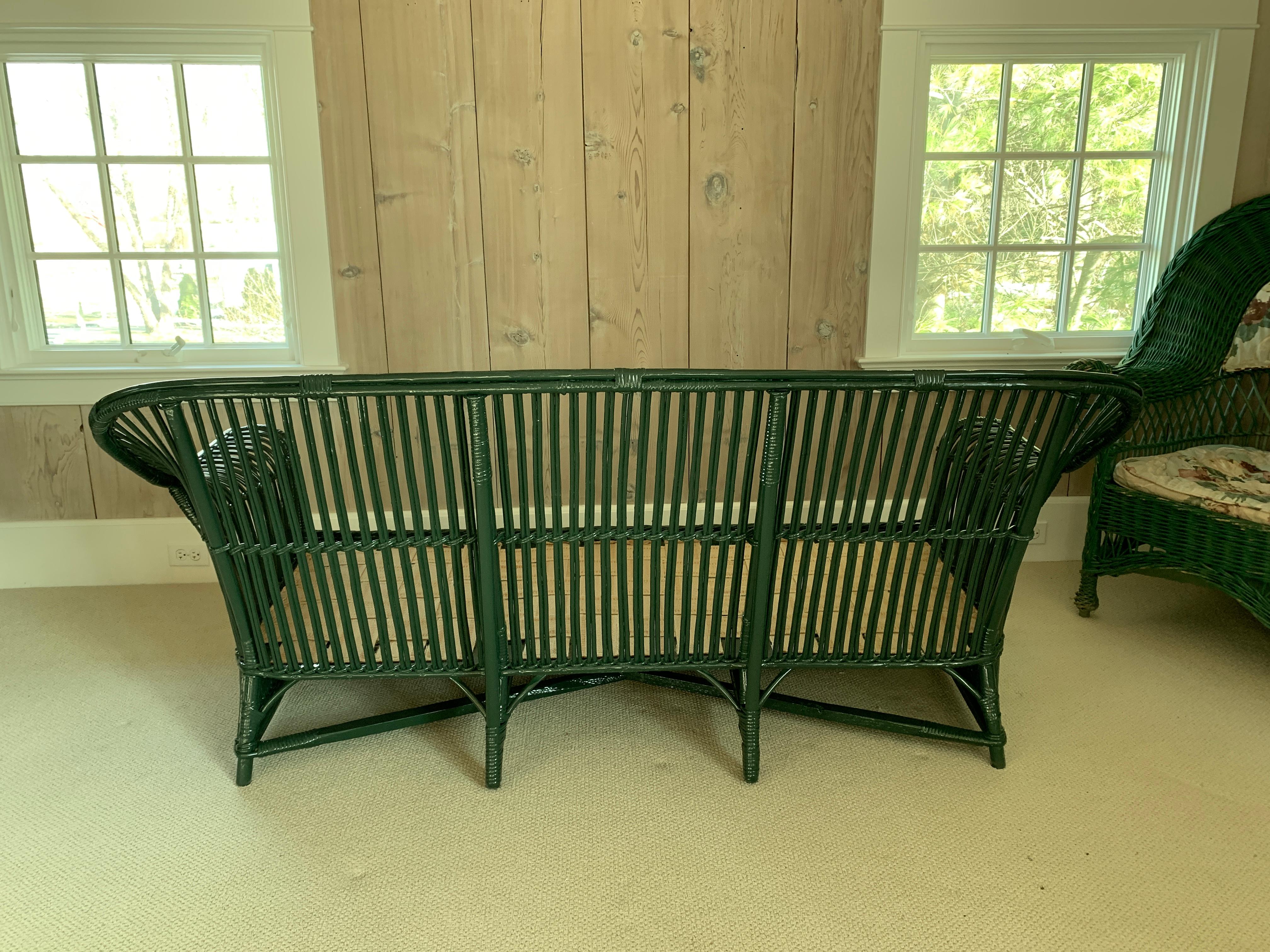 Antique Stick Wicker Set 1