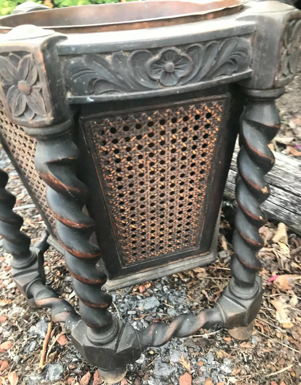 XIXe siècle Antiquités Stickley Bros. Jardinière Arts & Crafts Era. W7166  - 40%  OFF SALE