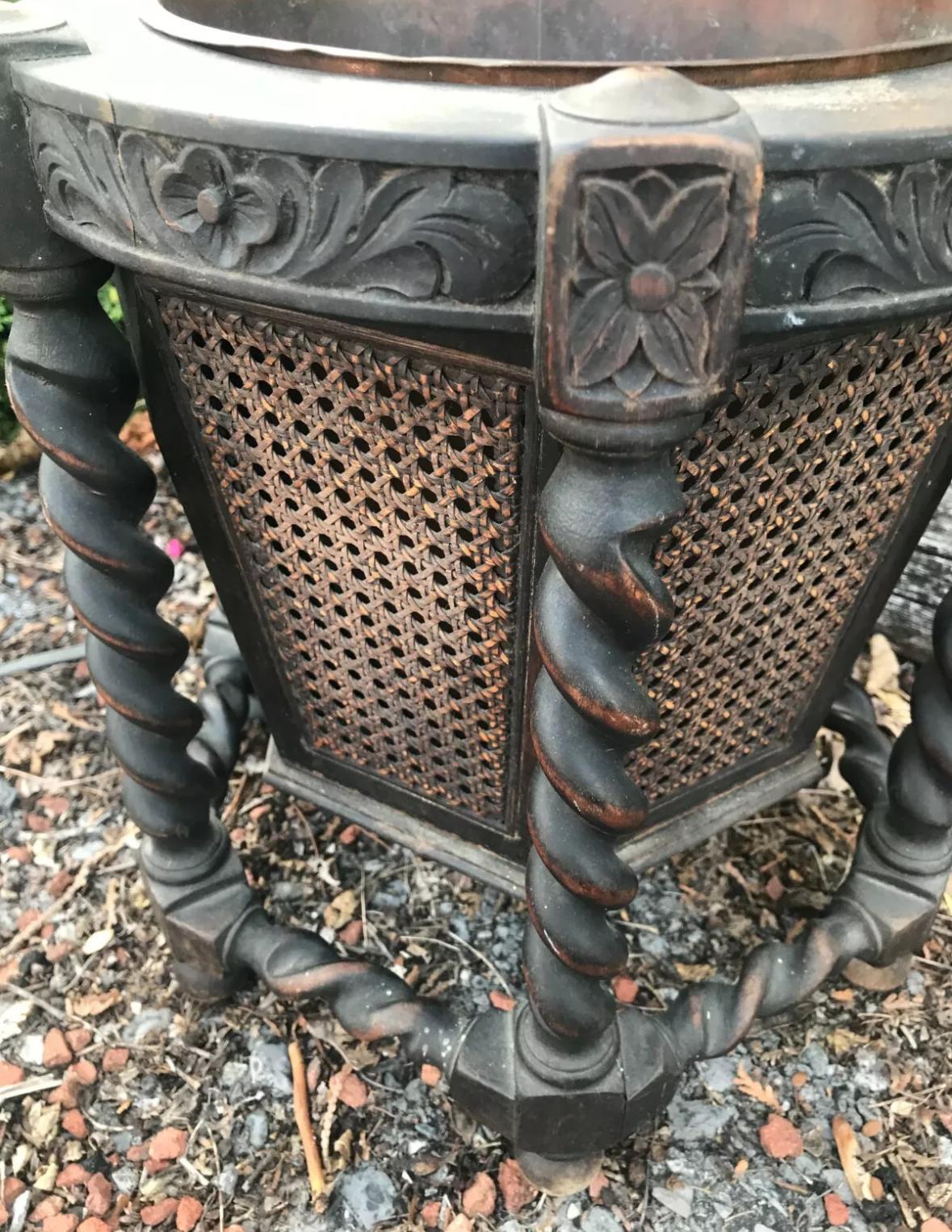 Antiquités Stickley Bros. Jardinière Arts & Crafts Era. W7166  - 40%  OFF SALE 1