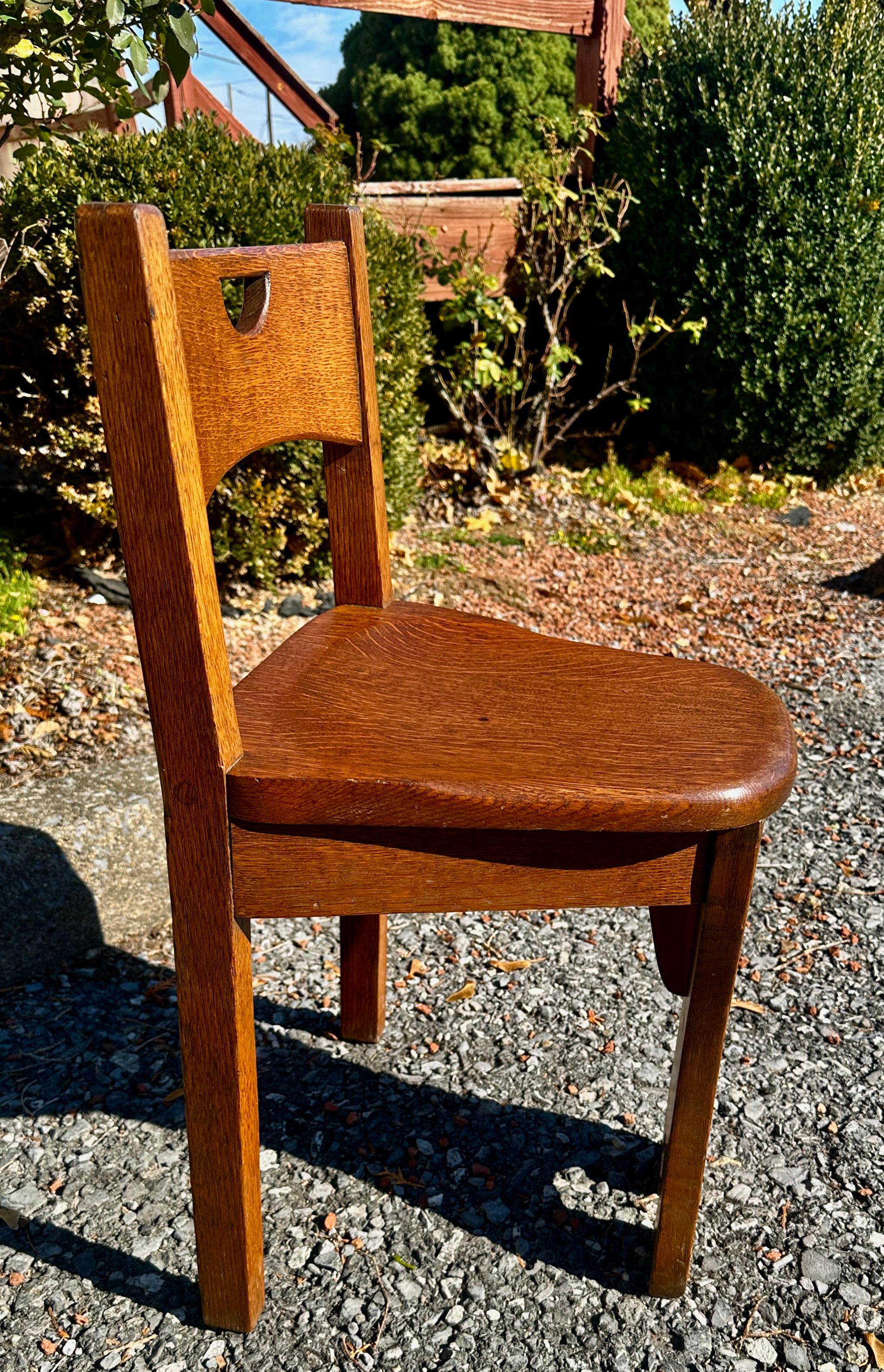Américain Ancienne chaise de jeu Stickley Brothers - W5051 en vente