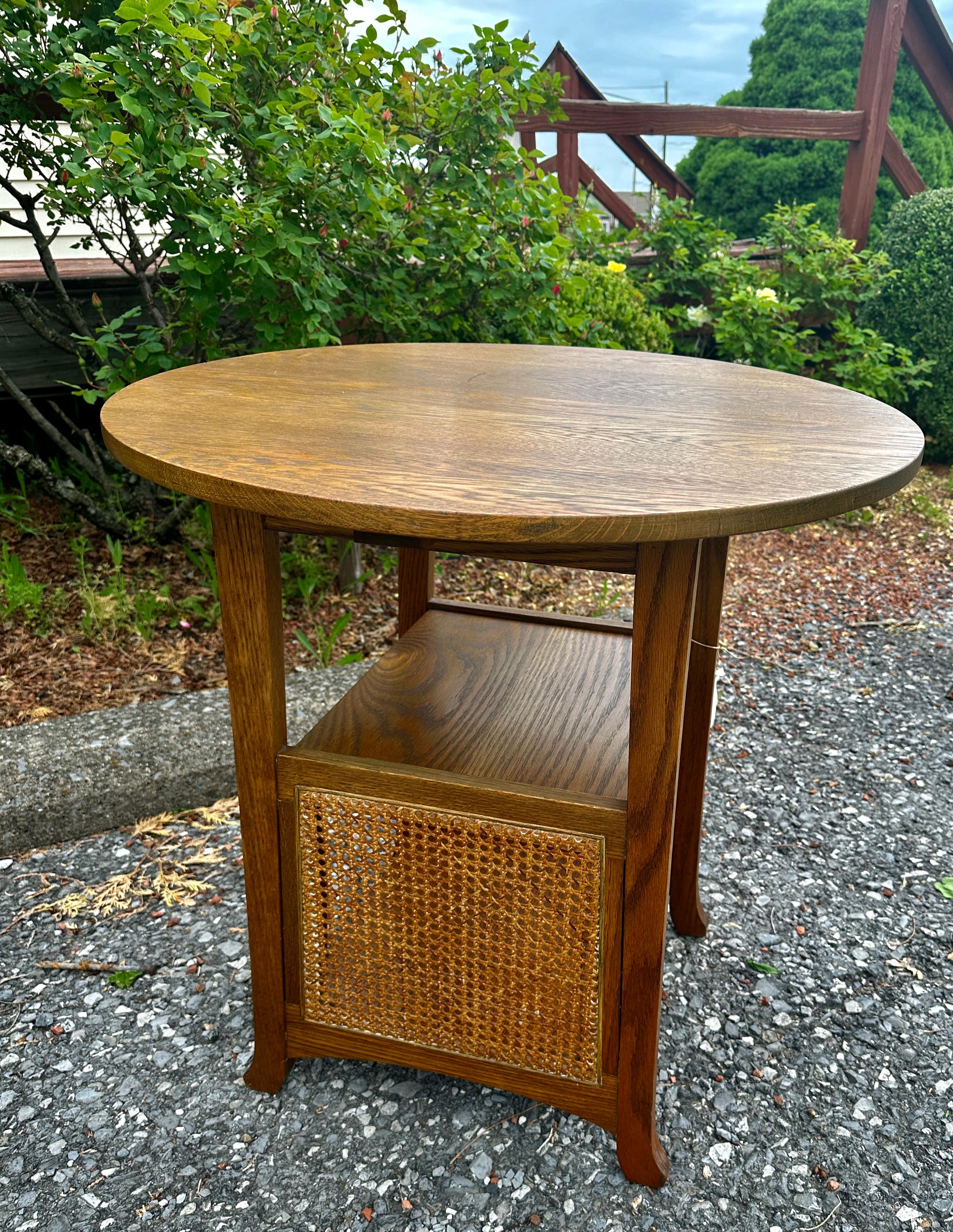 Antique Stickley Brothers Lamp Table - W2285 5