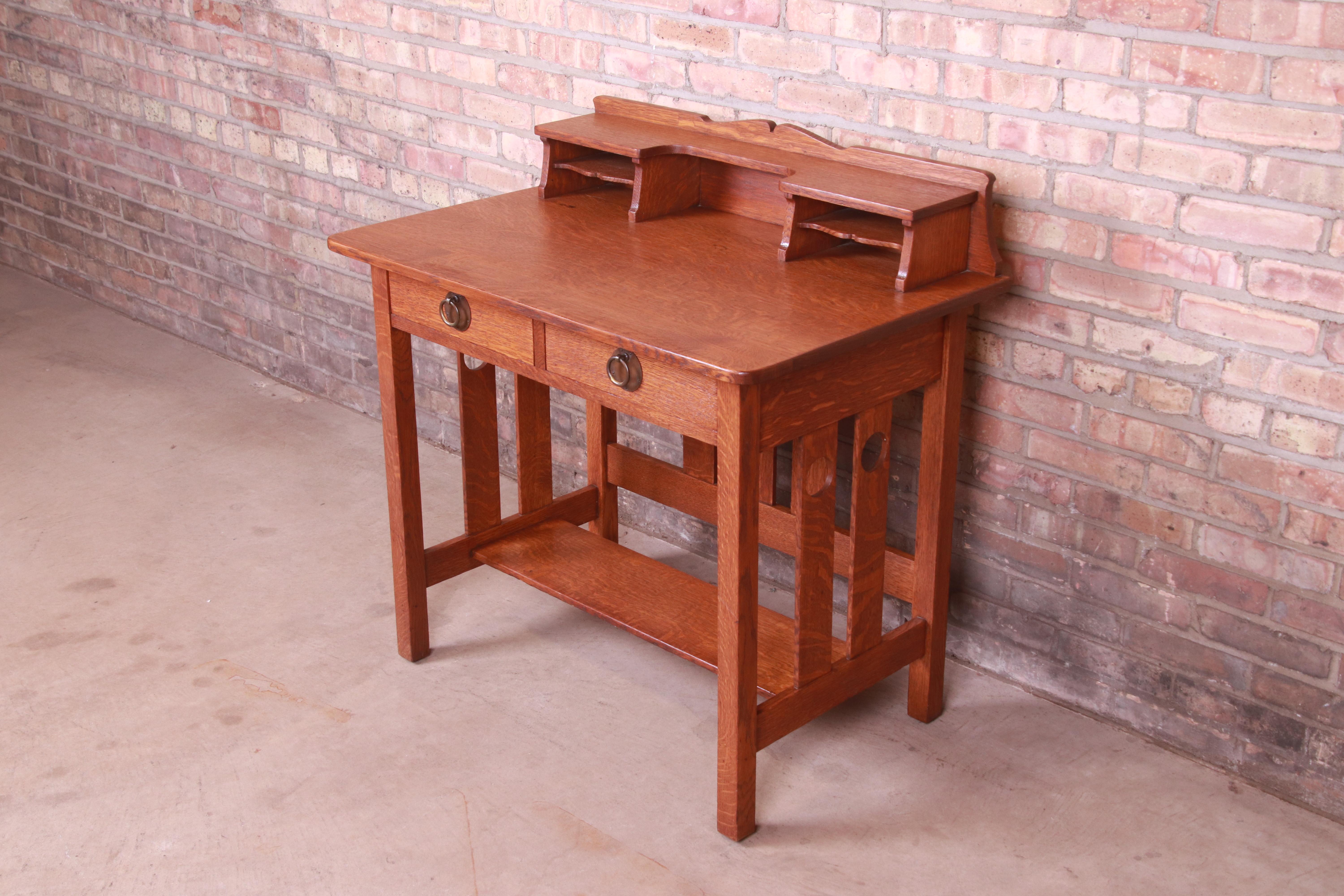 stickley antique desk