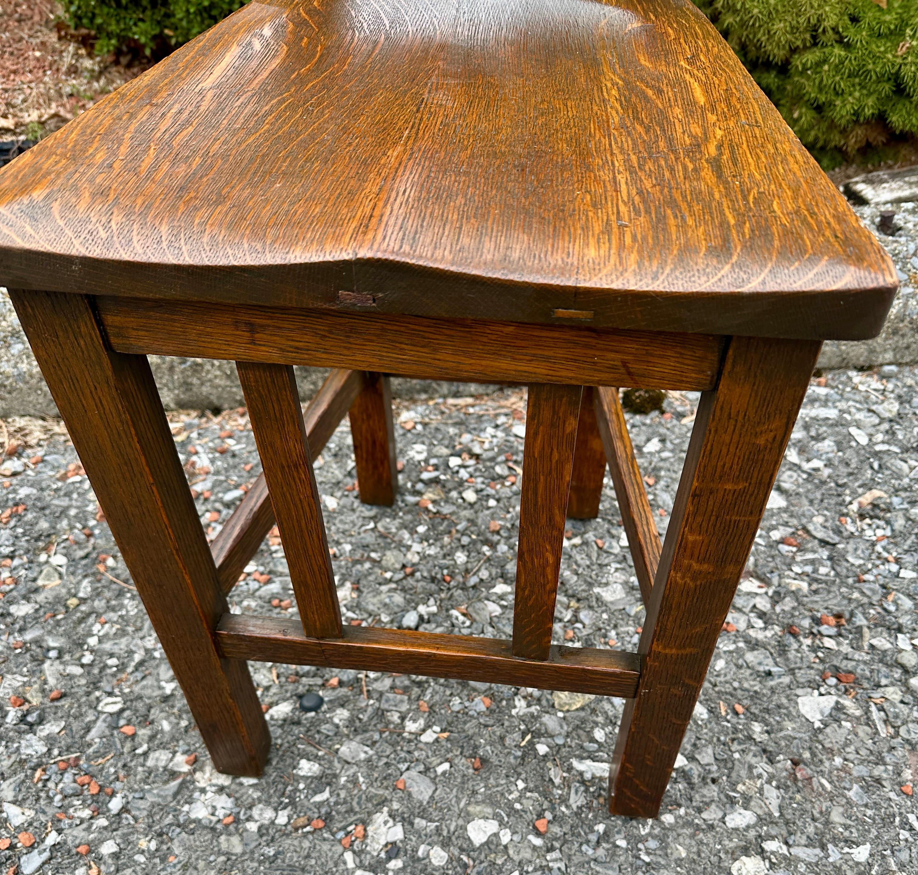 Antique Stickley Brothers Narrow Chair - W7975 en venta 7