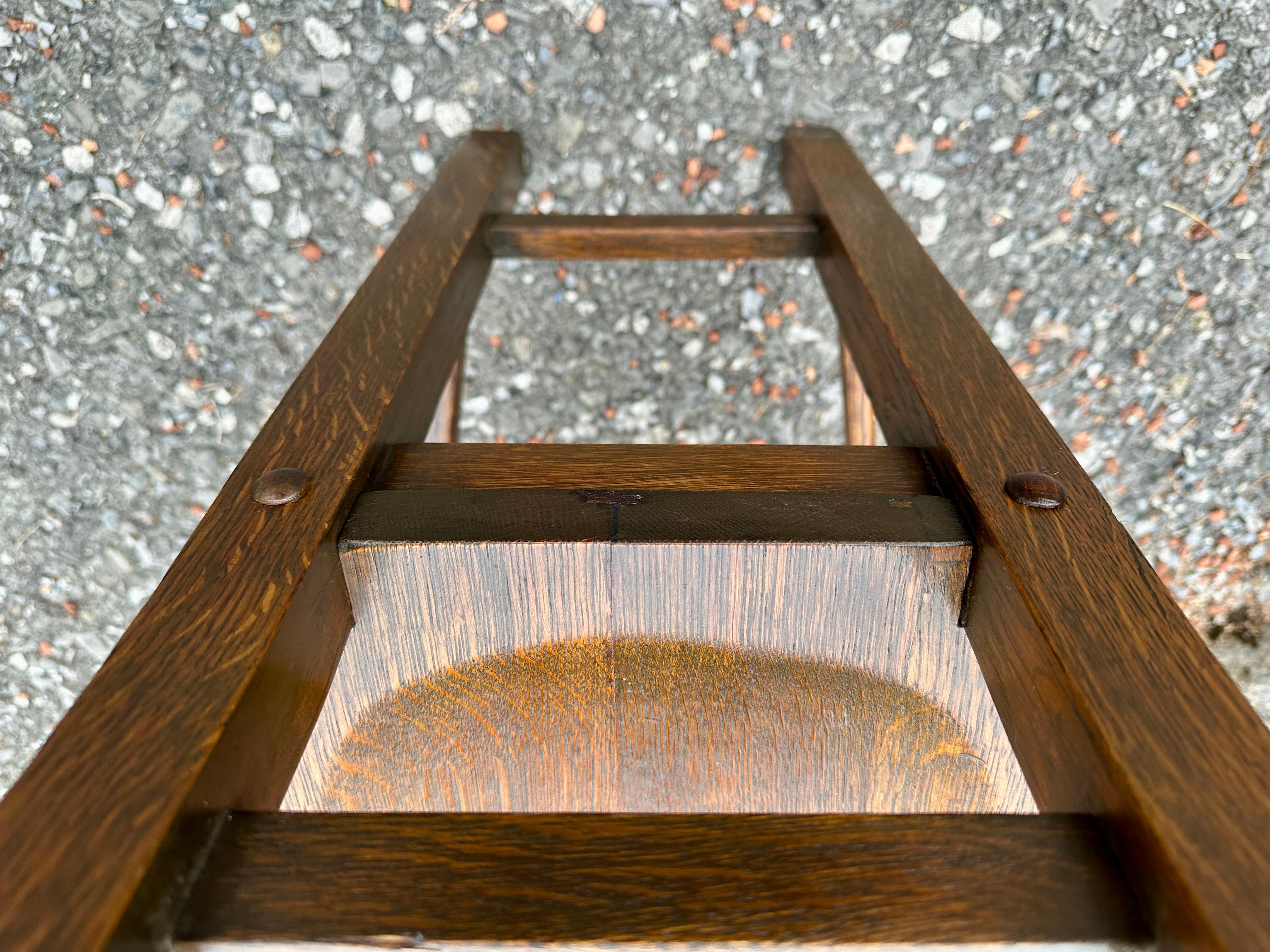 Antique Stickley Brothers Narrow Chair - W7975 siglo XX en venta