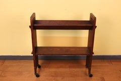 Antique Stickley Oak Arts & Crafts Mission Bookshelf. C. 1910