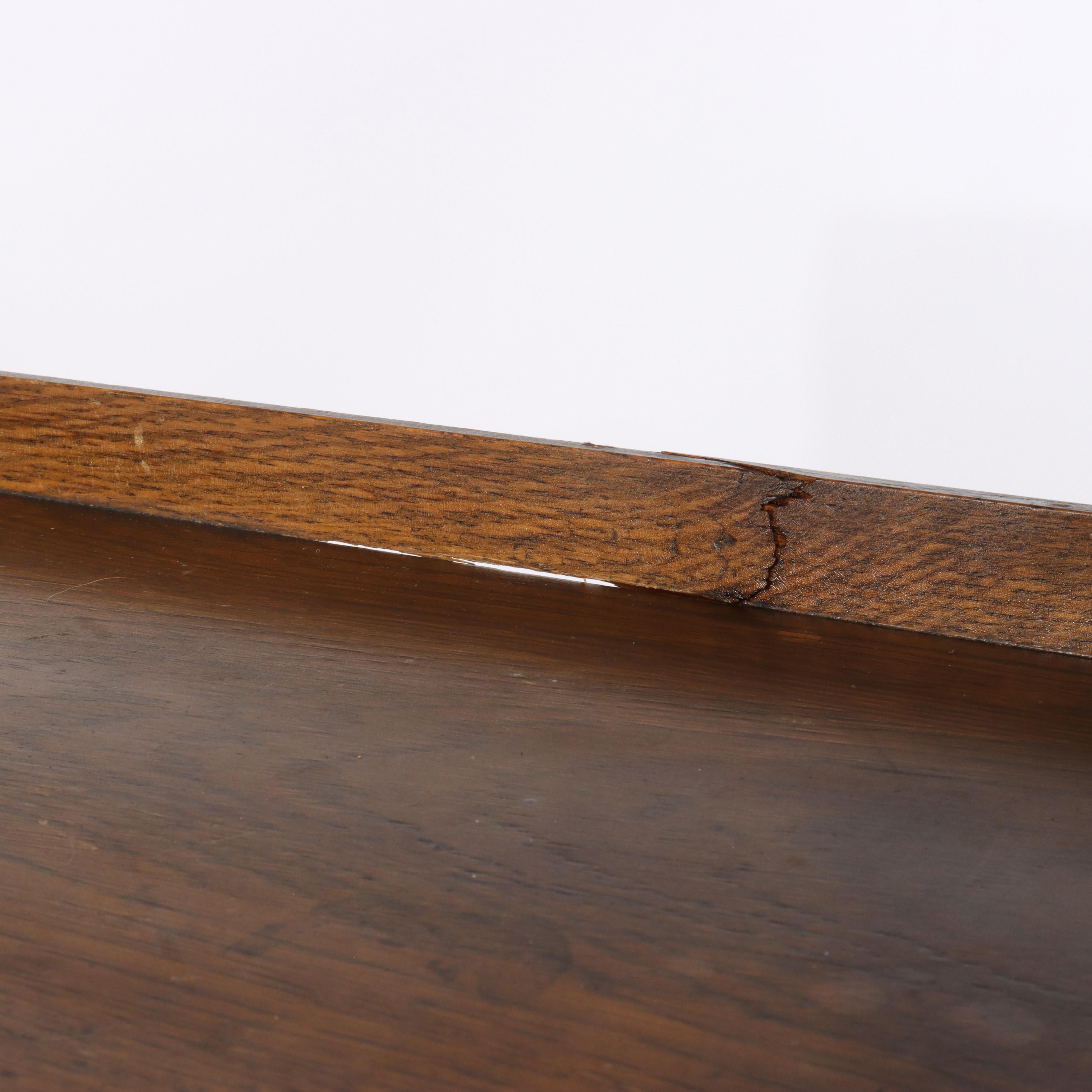 Ancienne bibliothèque à 2 portes de l'école Stickley Arts & Crafts C1920 en vente 3