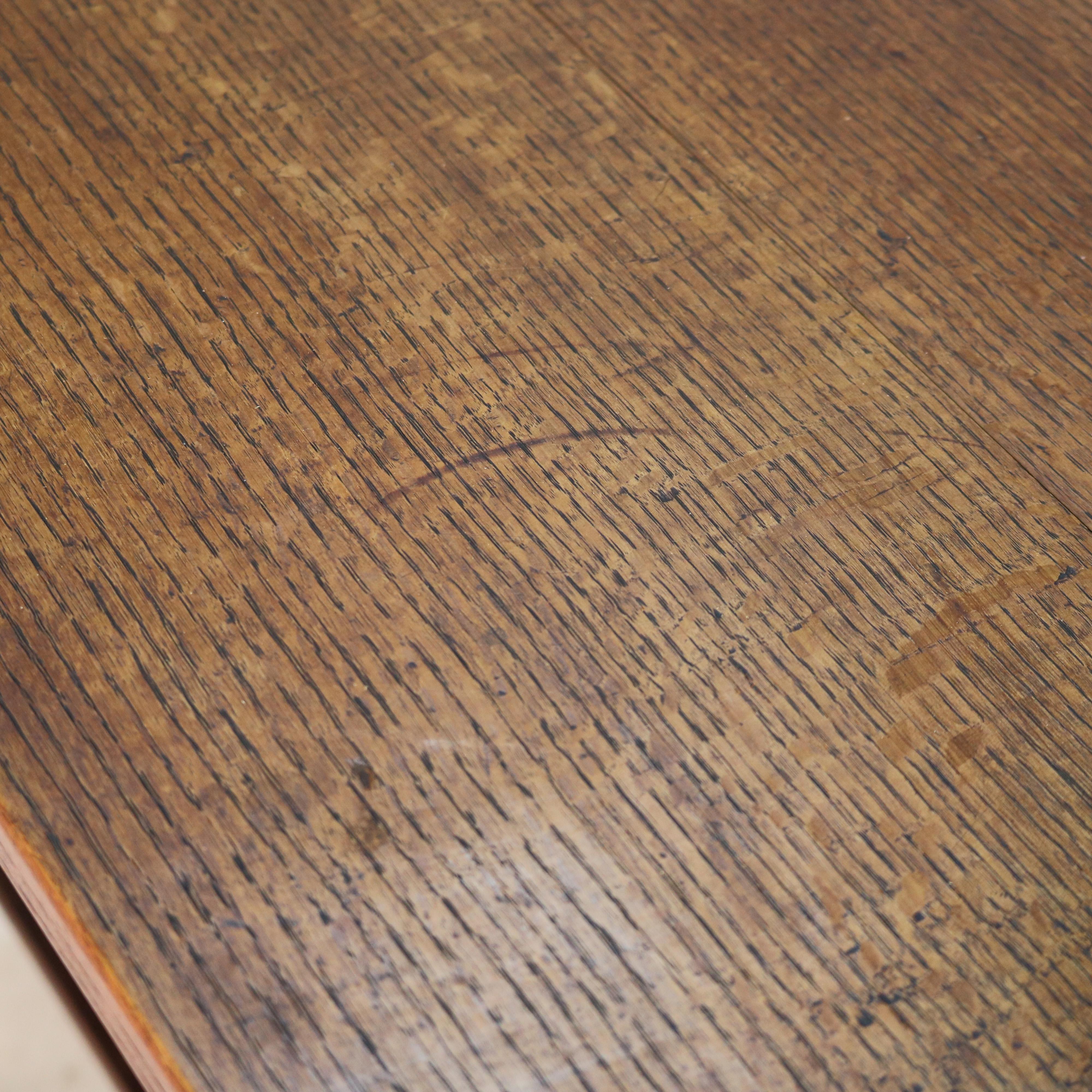 Antique Stickley School Mission Oak Side Table with Single Drawer C1910 8