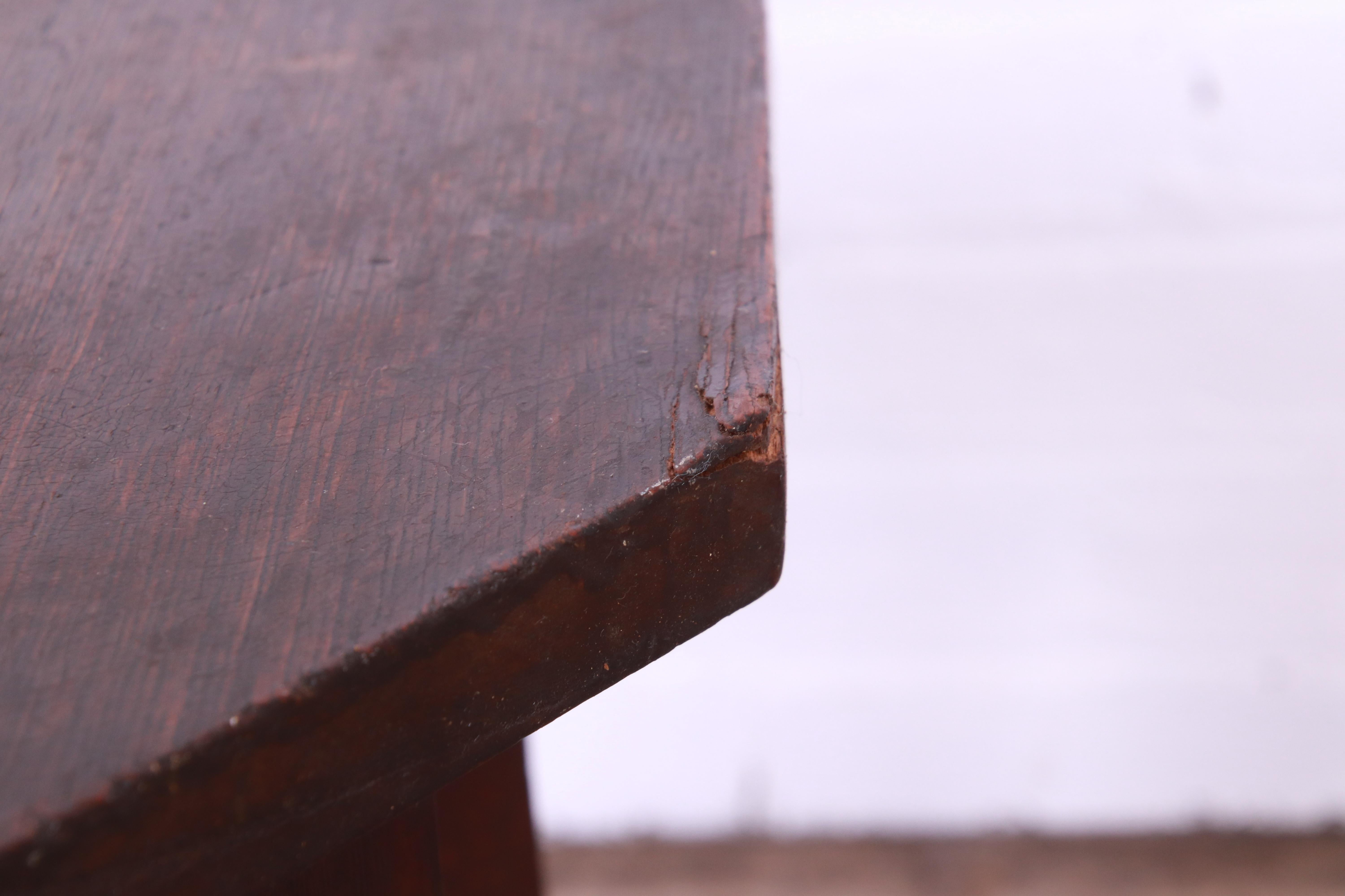 Antique Stickley Style Arts & Crafts Oak Side Table, Circa 1900 5