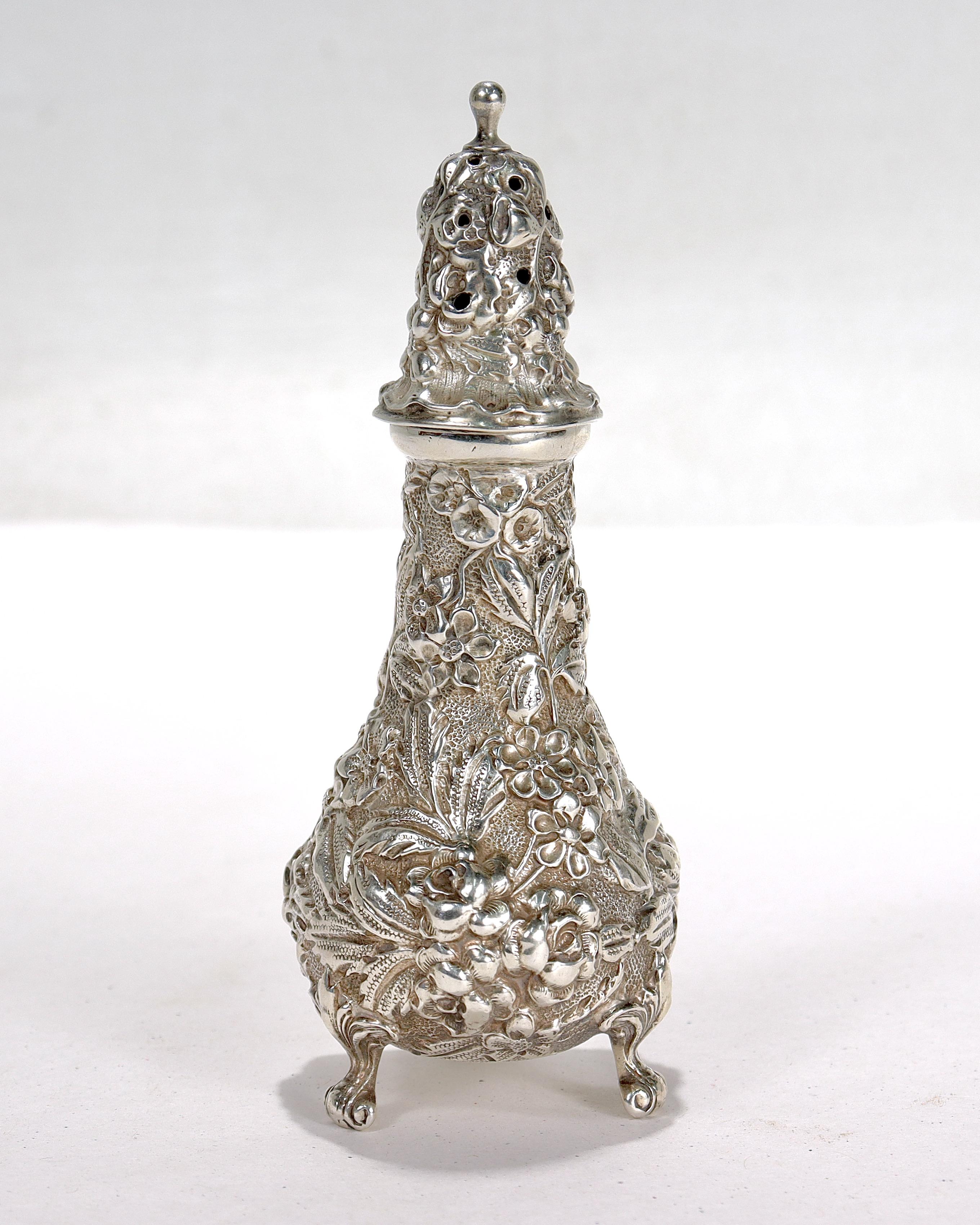 what is repousse silver