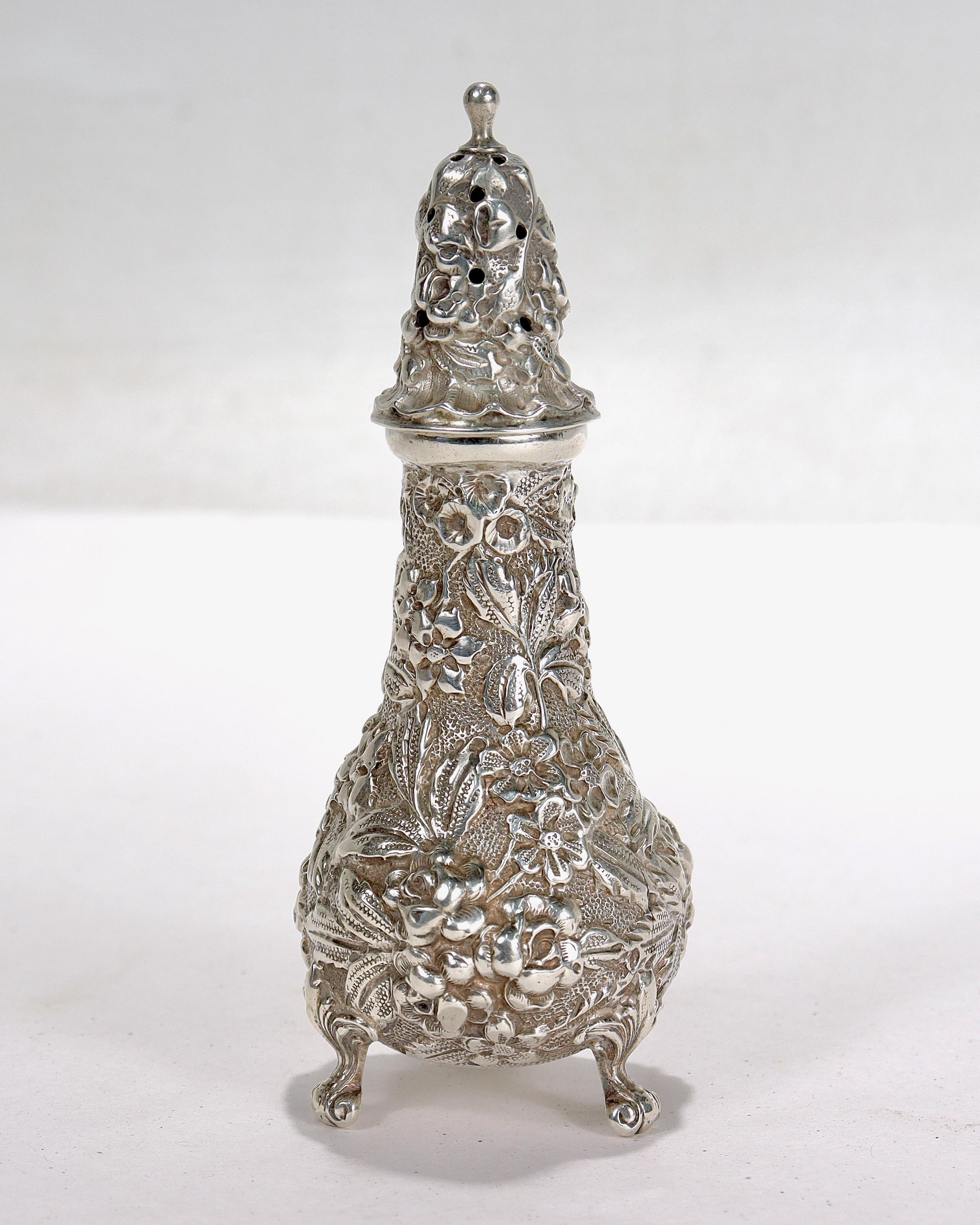what is repousse silver