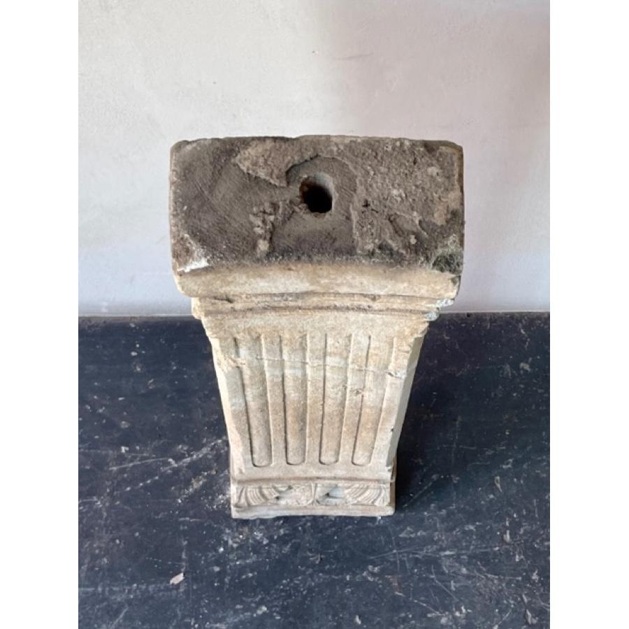 Carved Antique Stone Balusters For Sale