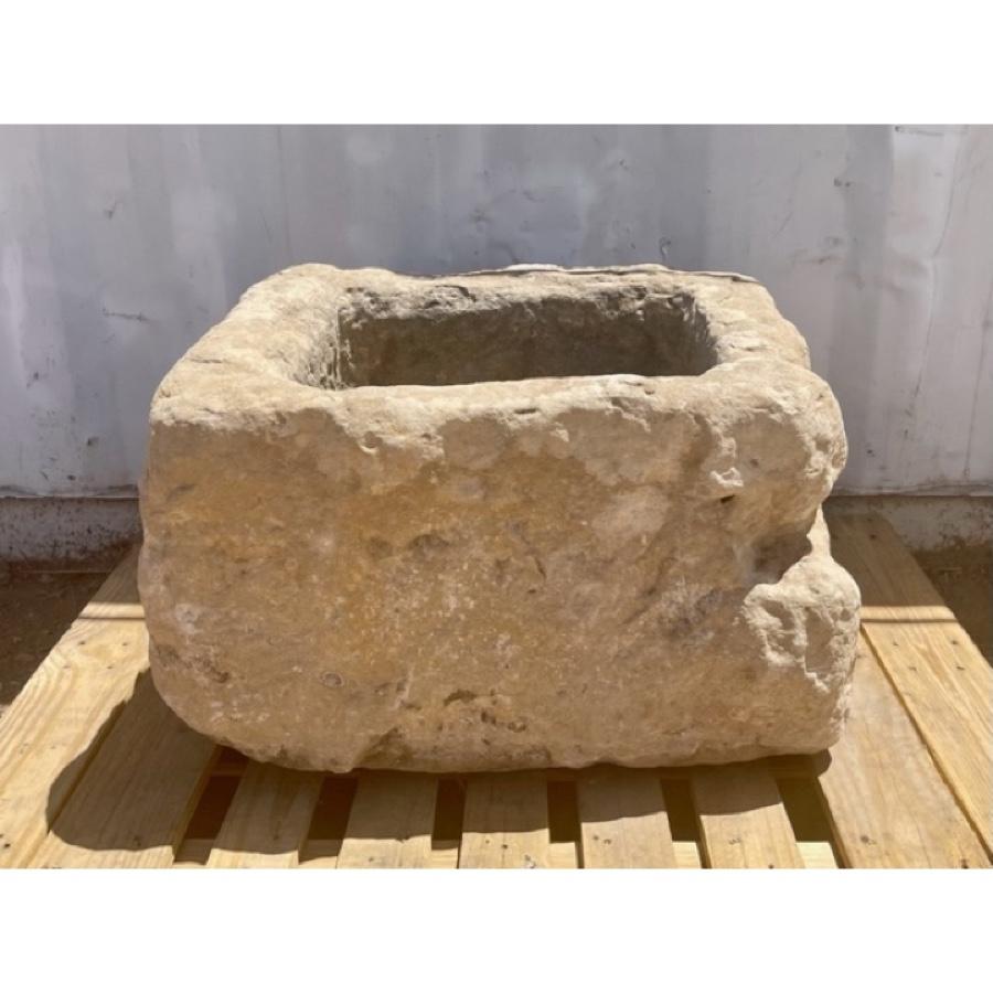 Medium sized basin. This would make a nice small fountain or larger planter.