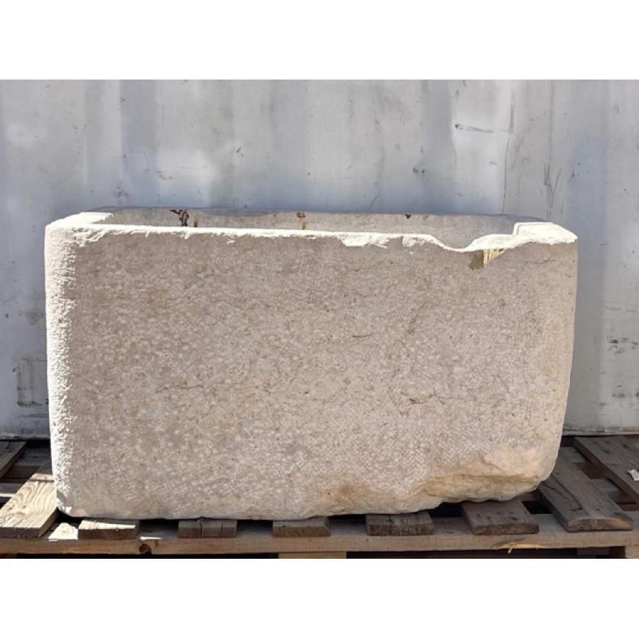 Antique Stone Basin
overall dimensions:  APPROX - 31.5