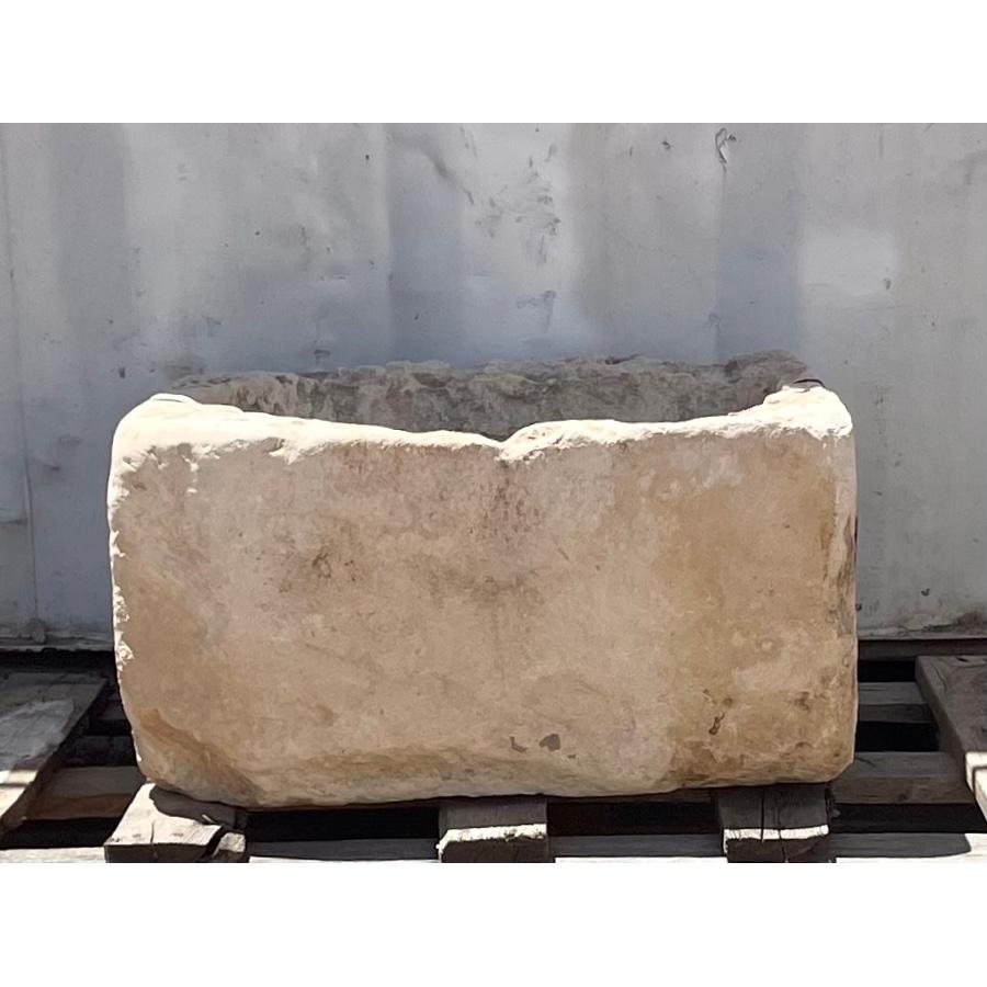 French Provincial Antique Stone Basin For Sale