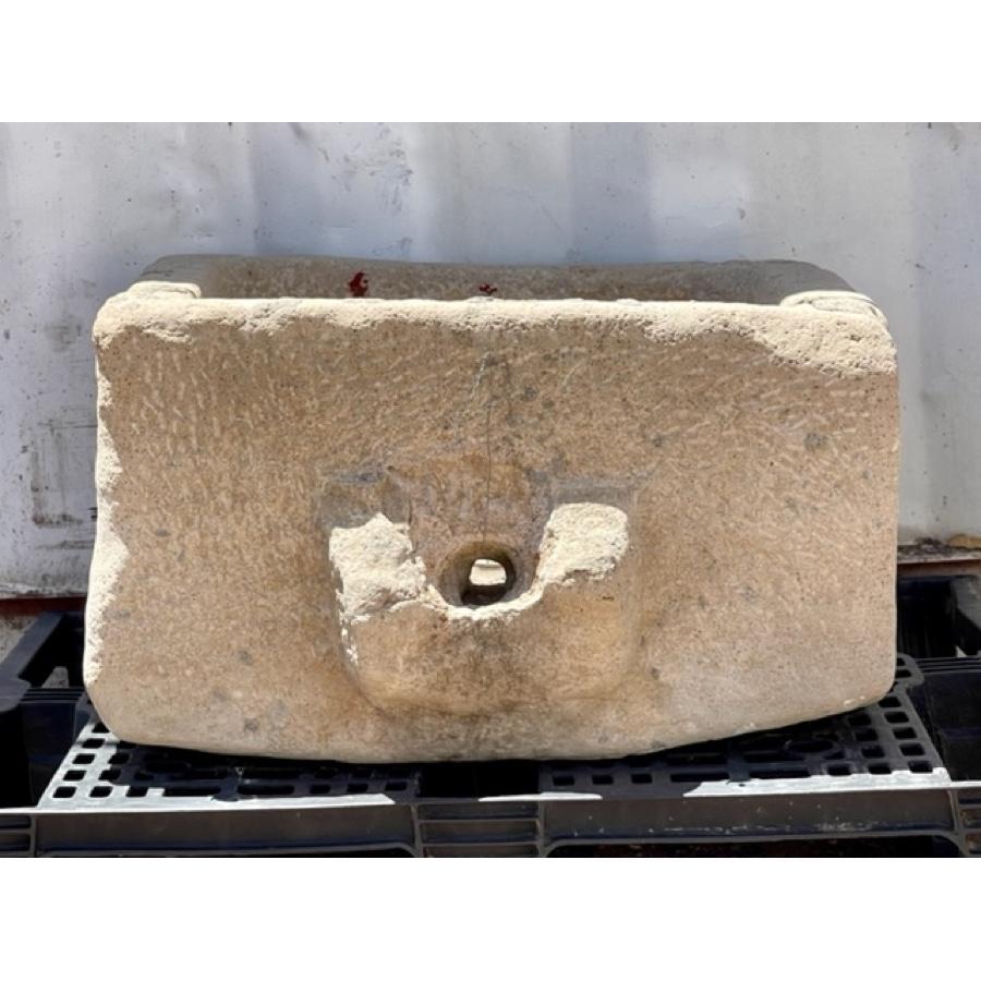 French Provincial Antique Stone Basin  For Sale