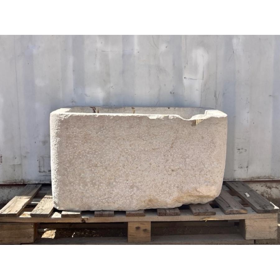 European Antique Stone Basin For Sale