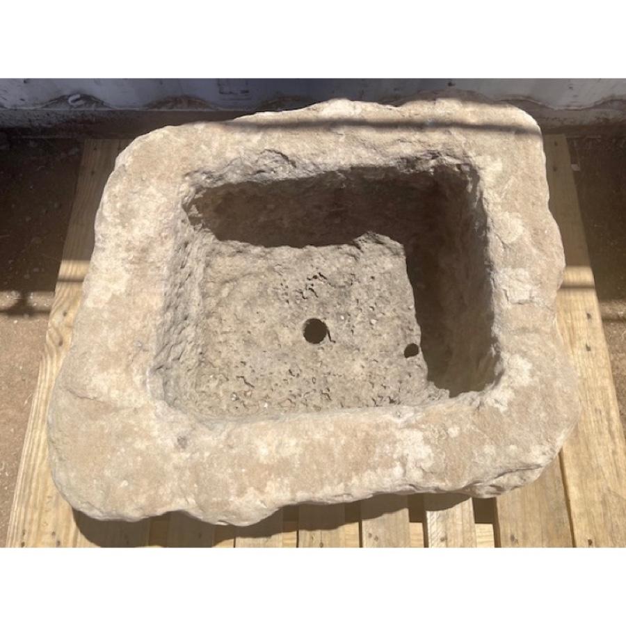 Antique Stone Basin For Sale 1