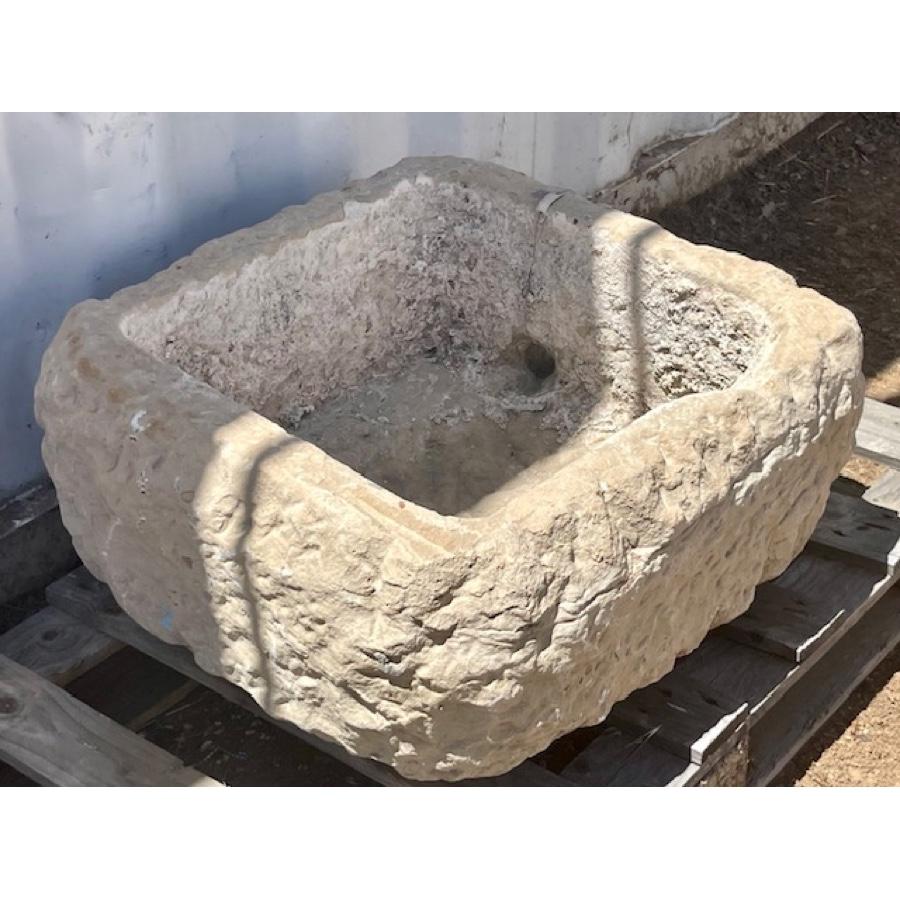 Antique Stone Basin For Sale 1