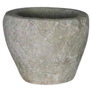 Antique Stone Bowl (2) For Sale