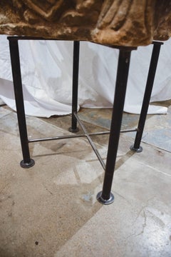 Antique Stone Font Table