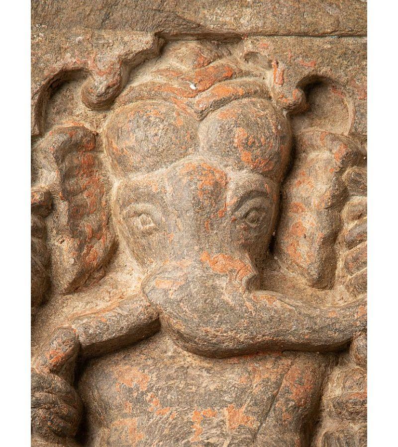 Antike Ganesha-Tafel aus Stein aus Indien (Indisch) im Angebot