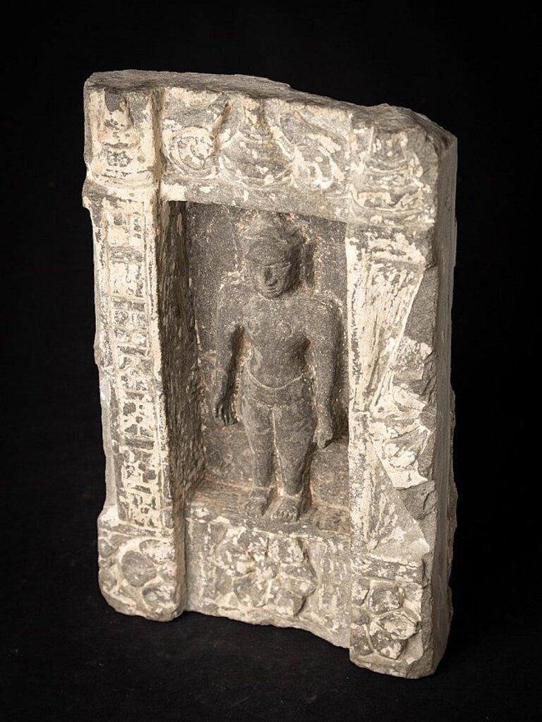 Antique Stone Jain Statue from India For Sale 6