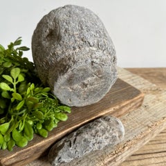 Antiker Steinmörser und Stößel Schüssel Set
