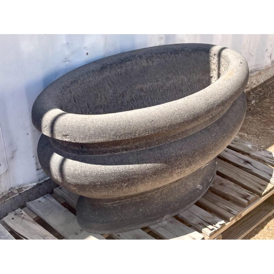 Antique Stone Oval Basin For Sale 2