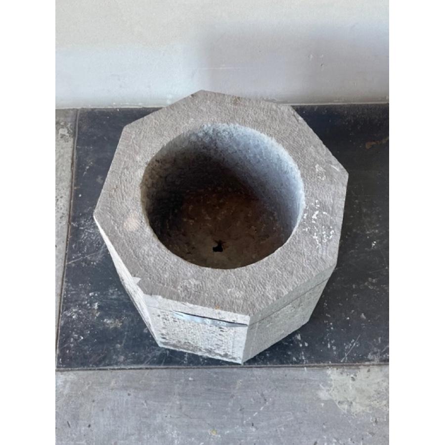 French Pair of Antique Stone Planter For Sale