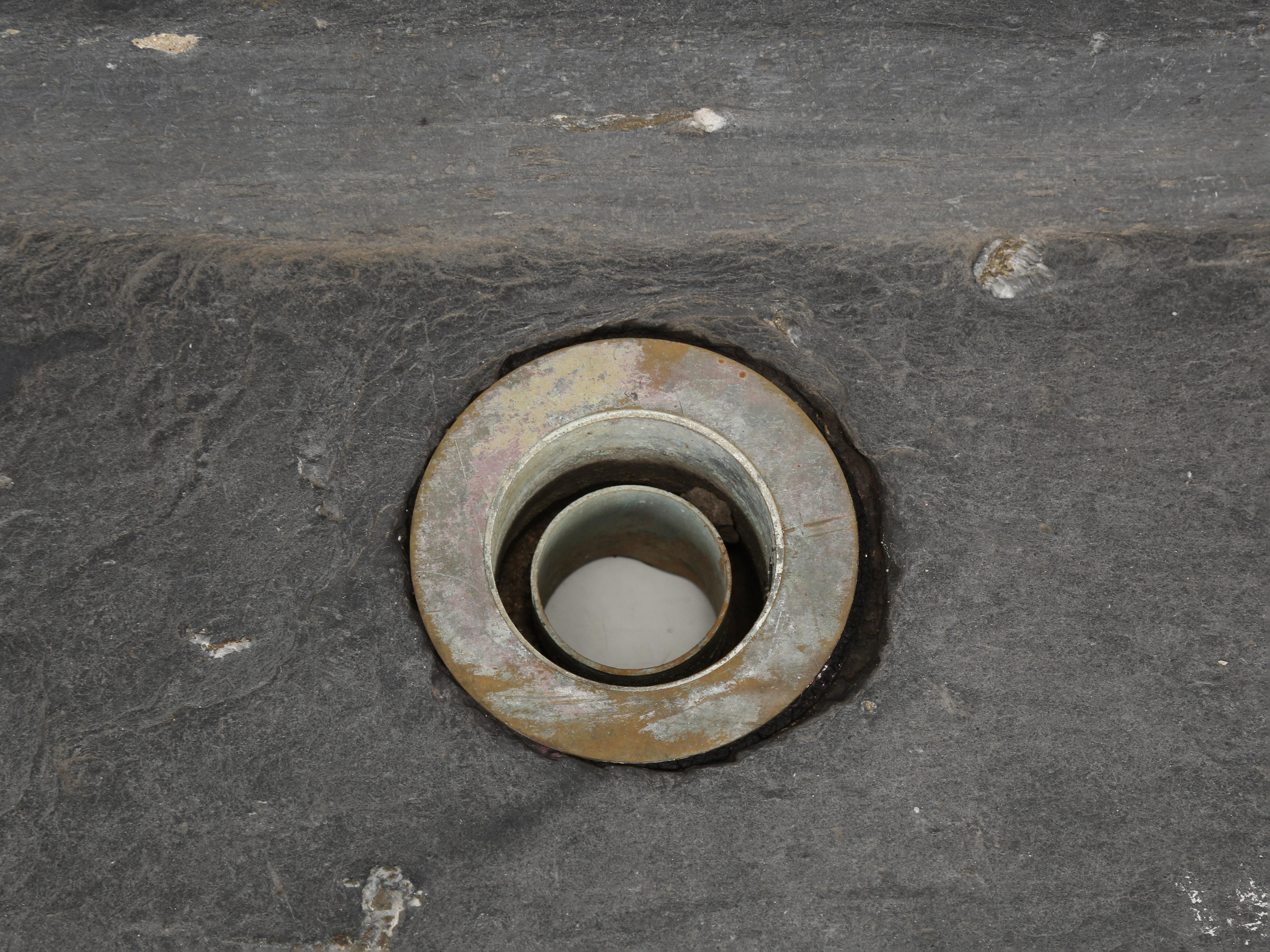 Antique Stone Sink or Wash Basin from Belgium in Original Unrestored Condition 5