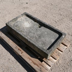 Antique Stone Sink – Rustic Farmhouse Style