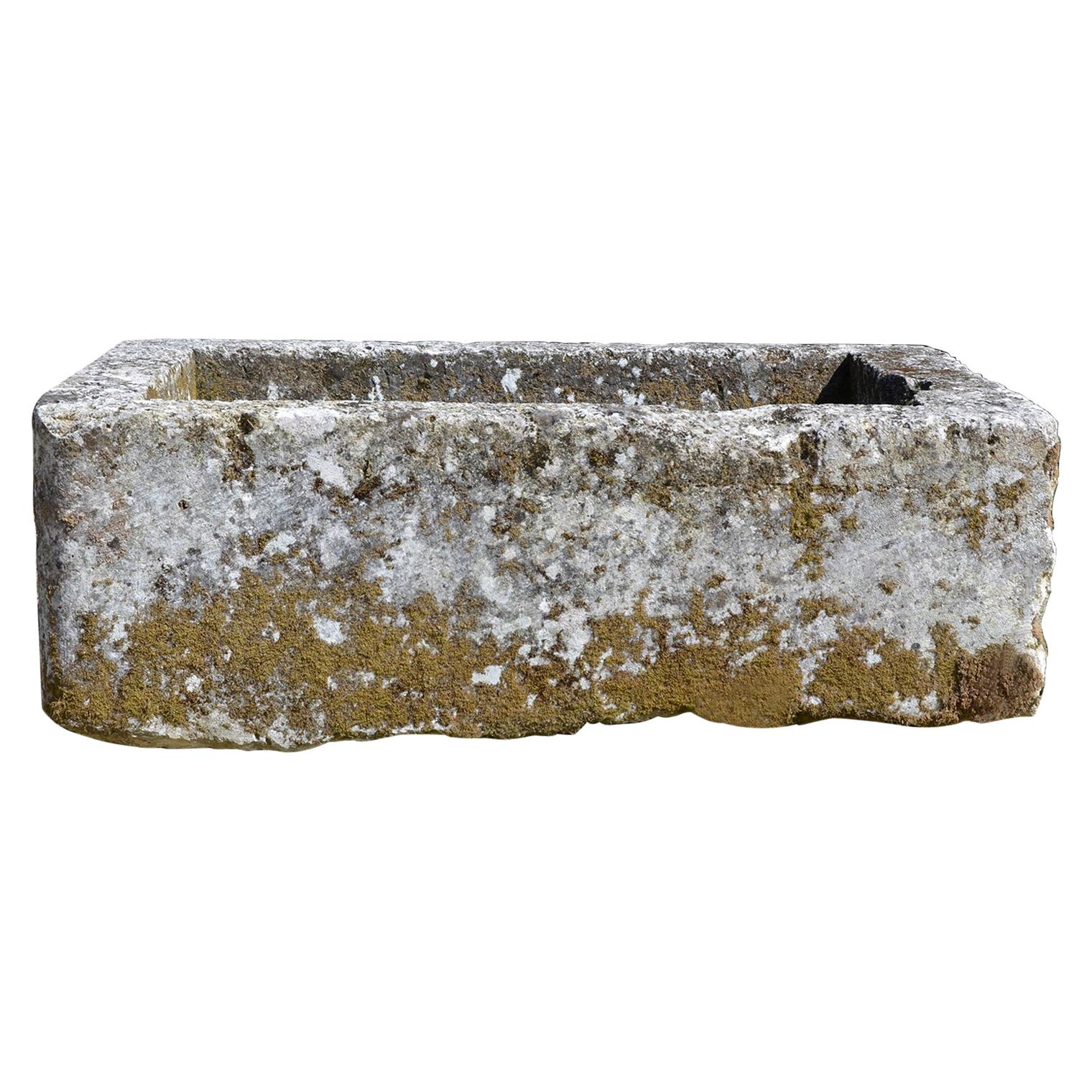 Antique Stone Trough, 18th Century