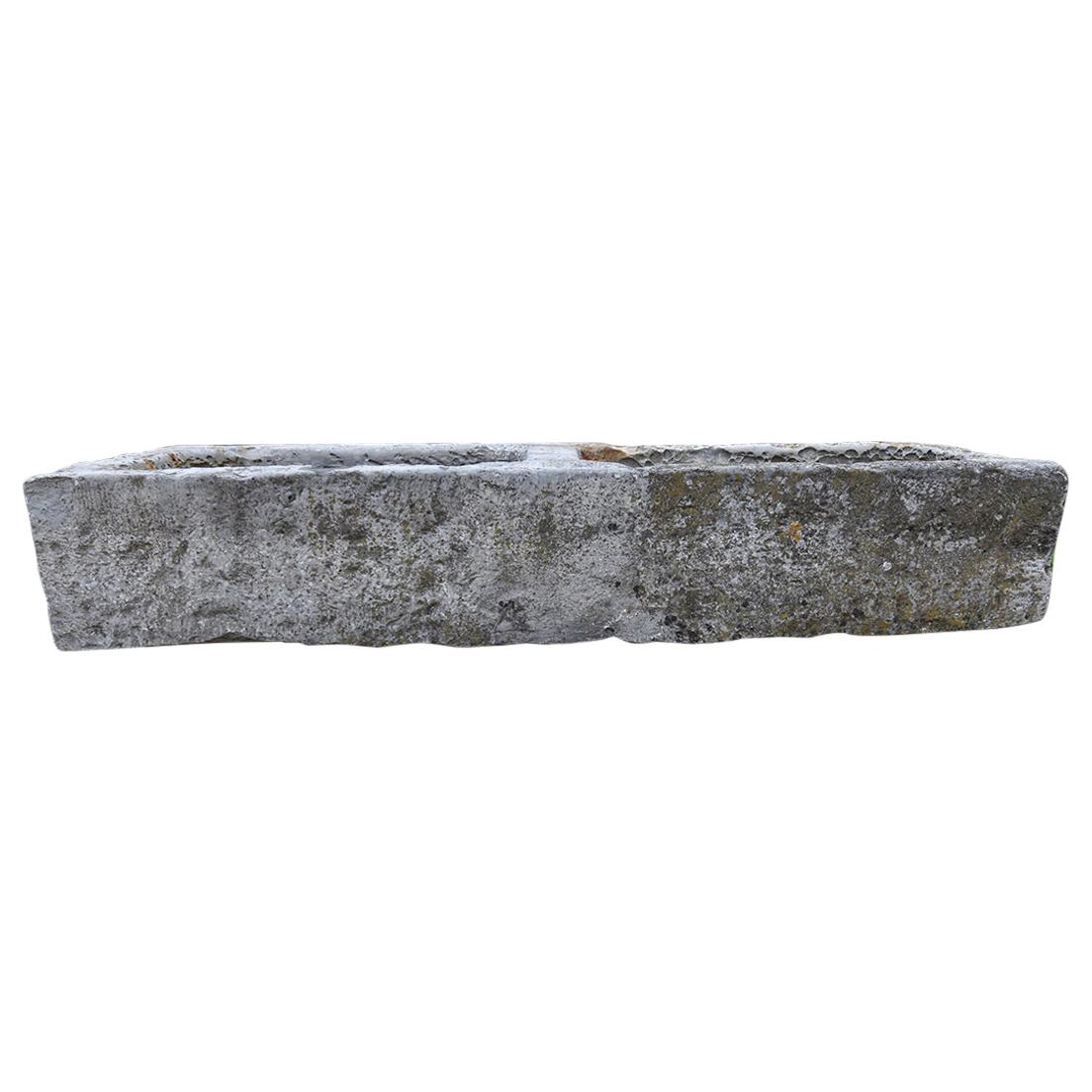 Antique Stone Trough 19th Century For Sale