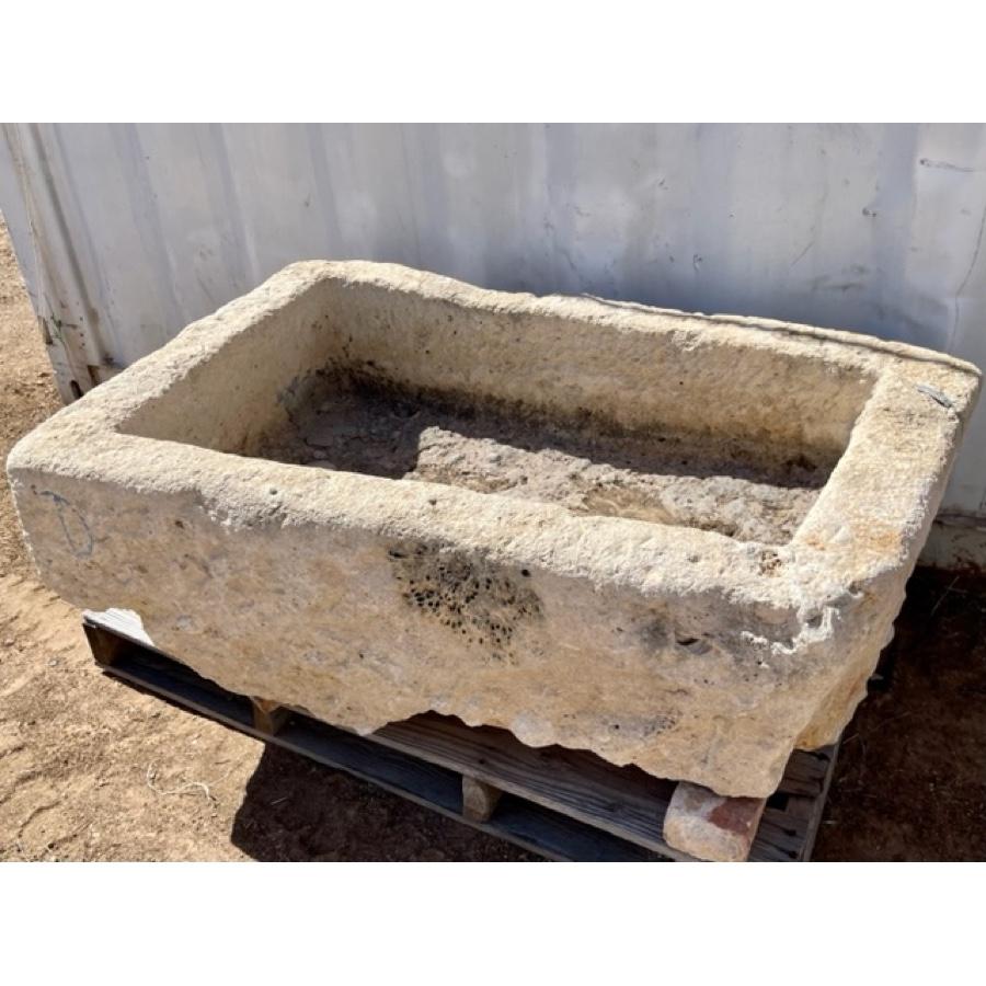 Carved Antique Stone Trough For Sale