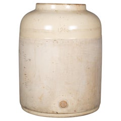 Antique Stoneware Beverage Crock c.1900-1910