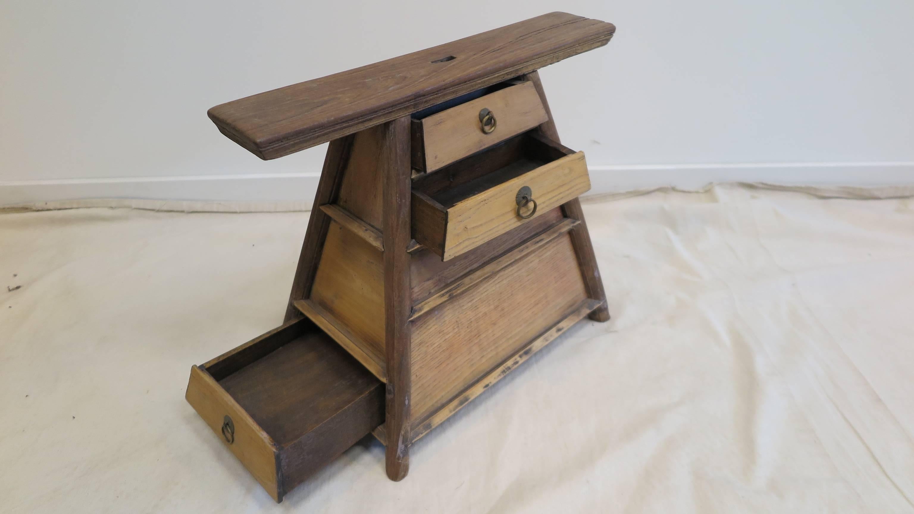 Antique Stool In Good Condition In New York, NY