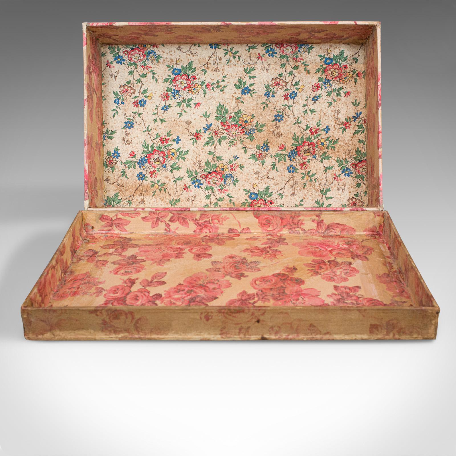 Antique Storage Cabinet, 6 Boxes, English, Edwardian, Mahogany, Brass, Étagère 8