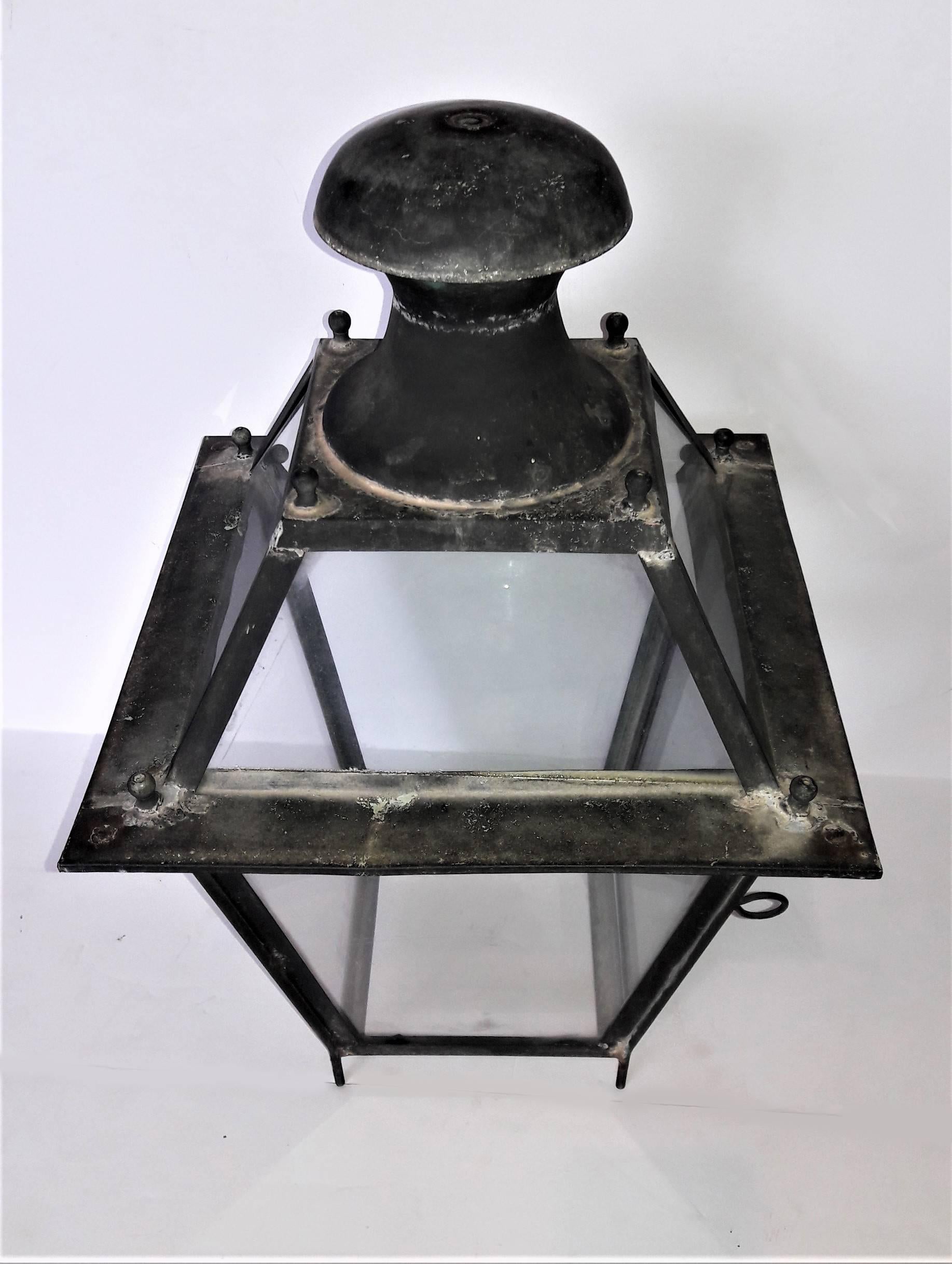 French Antique Streetlamp Top from Paris, Late 19th Century