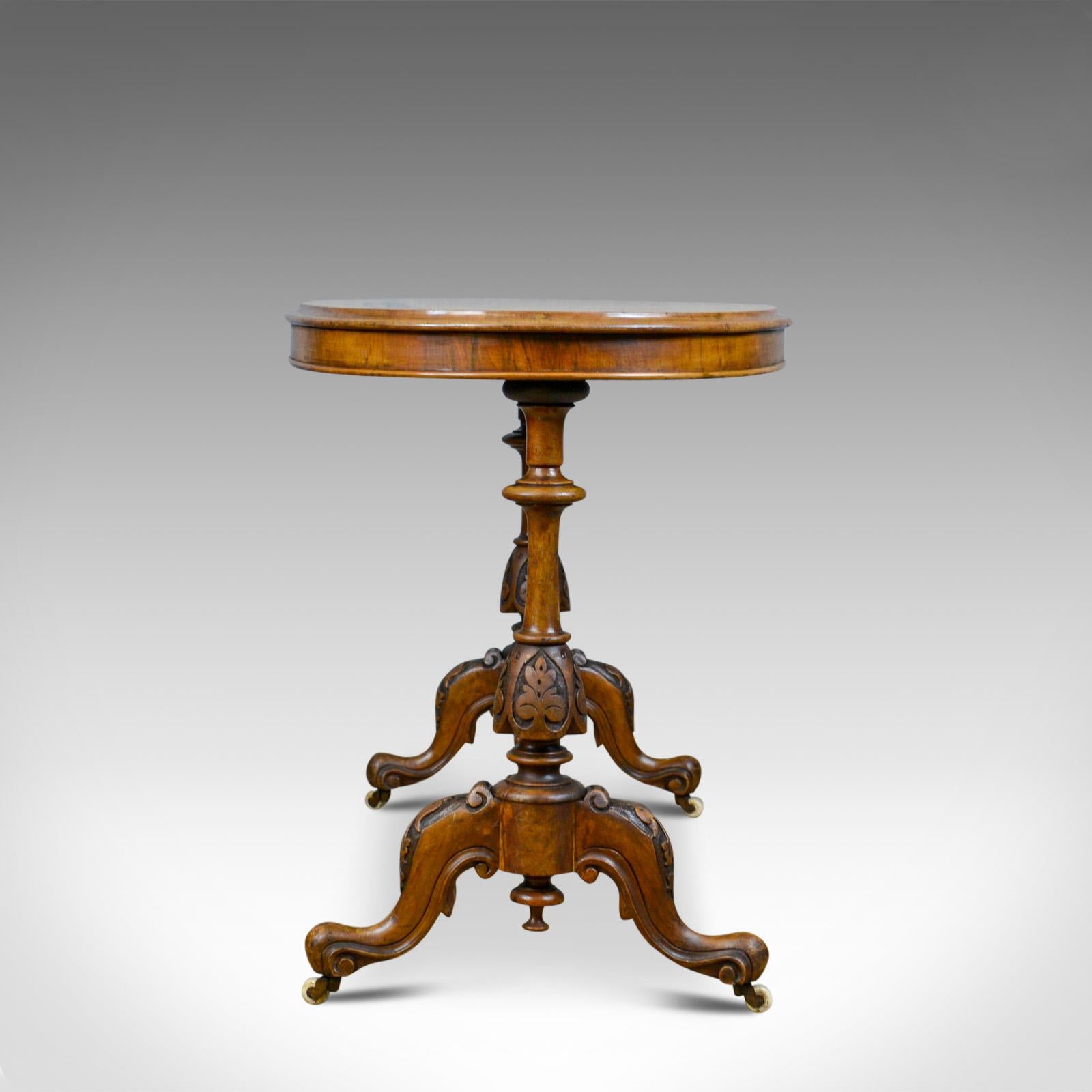 walnut tea table