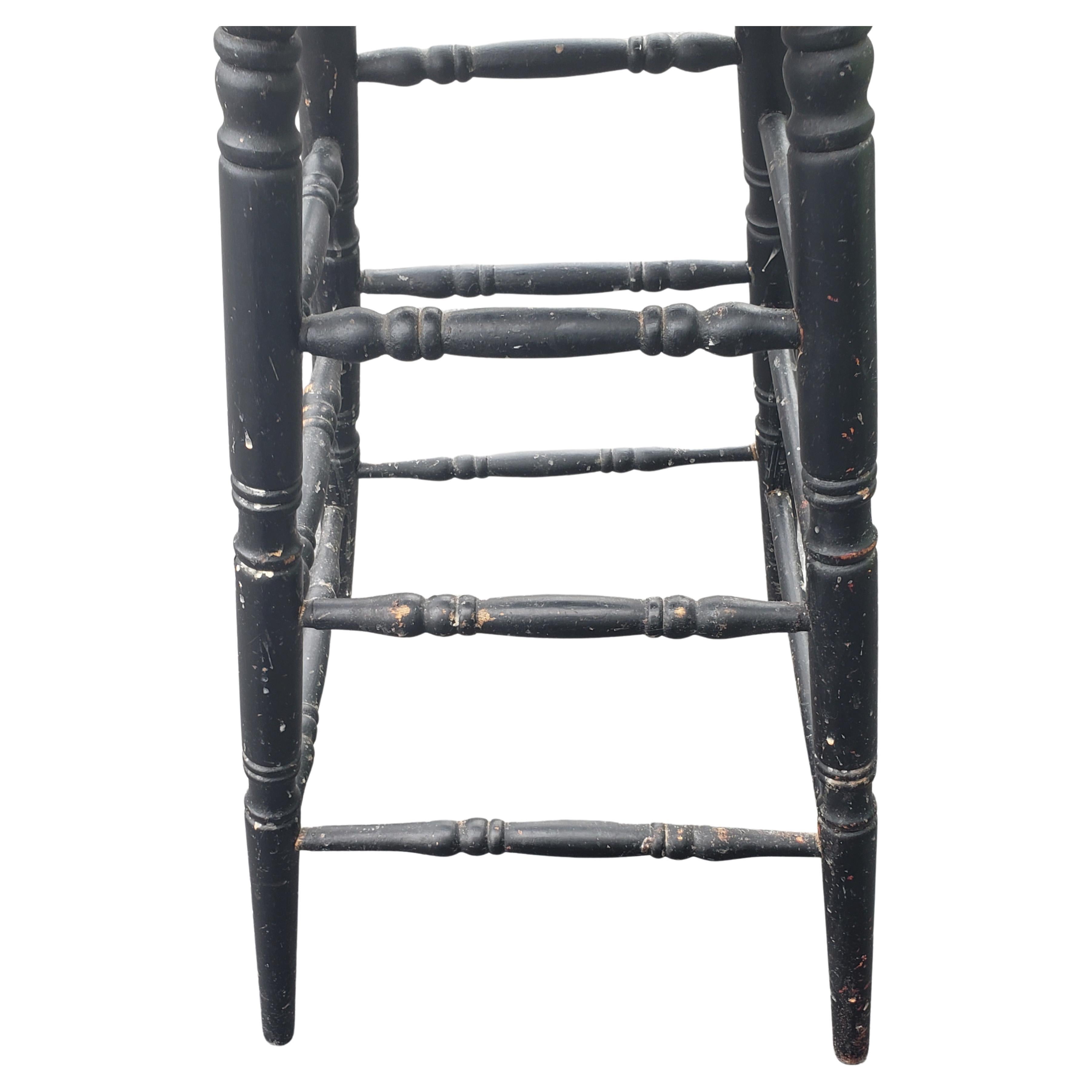turned leg bar stool