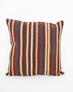 Antique Striped Wool Jajim / kilim Pillow, Caucasus