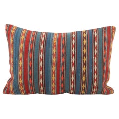 Antique Striped Wool Jajim / kilim Pillow, Caucasus