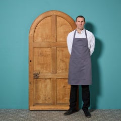 Antique Stripped Oak Arched Front Door