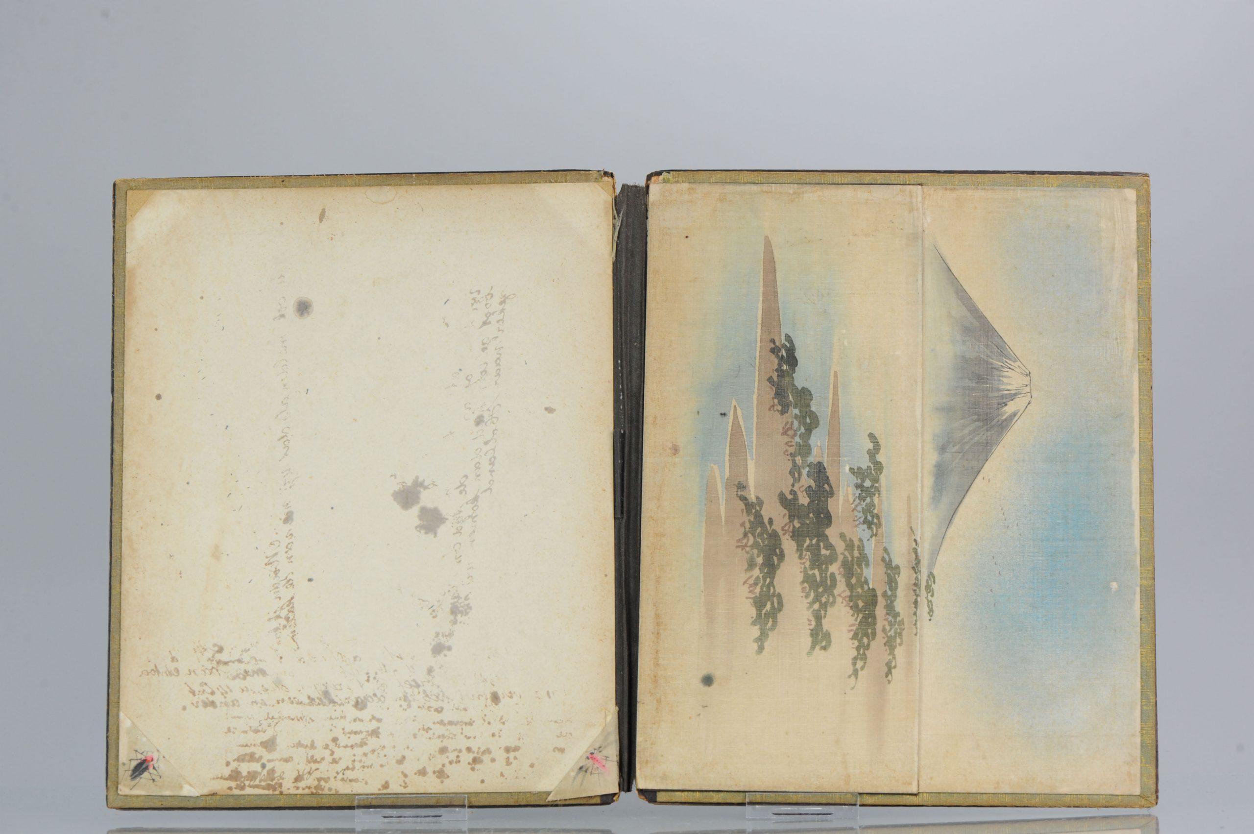Japonais Carte d'écriture ancienne d'étudiants en laque japonaise de la période Meiji en vente