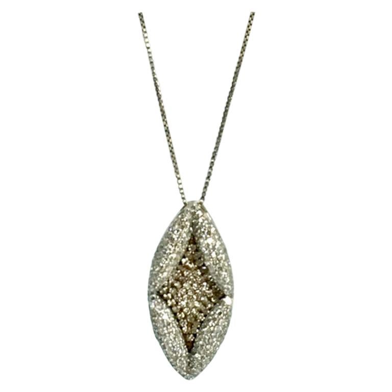 Pendentif en or et diamants de style ancien