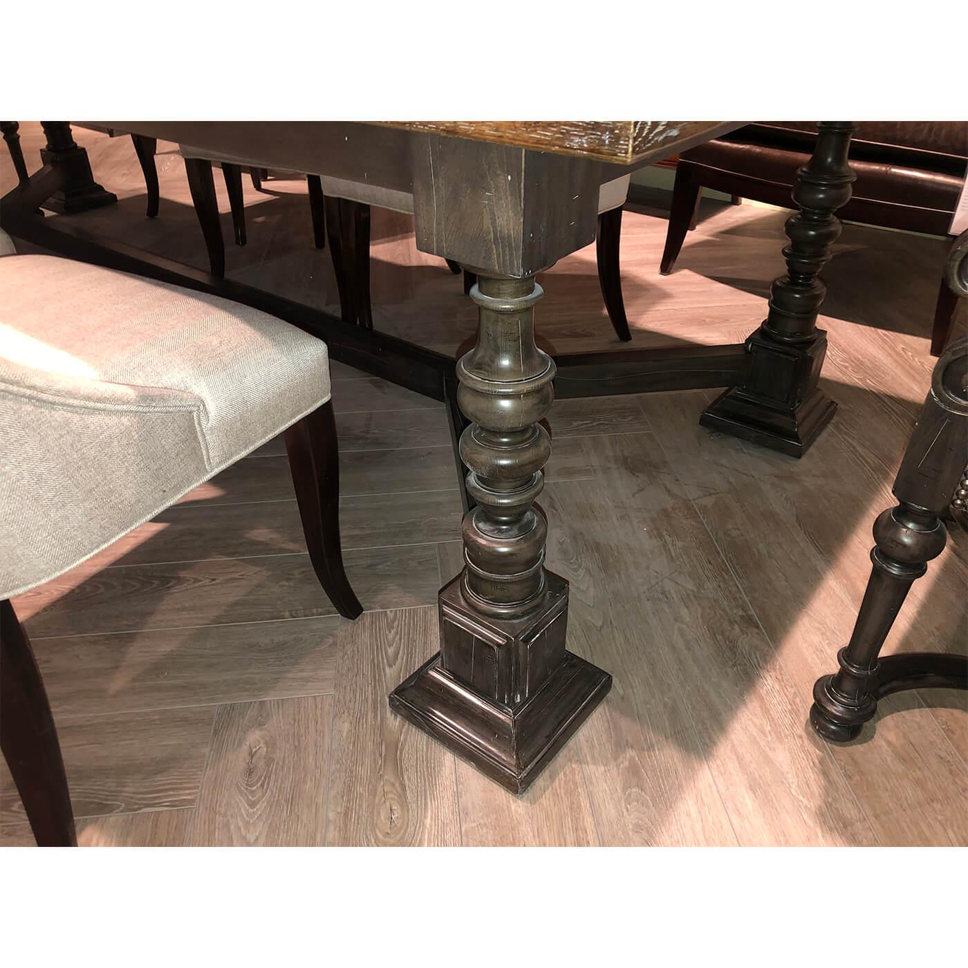 Antique Style French Dining Table For Sale 1