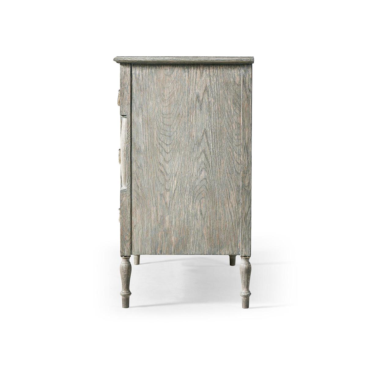 Contemporary Antique Style Hand Painted Commode For Sale
