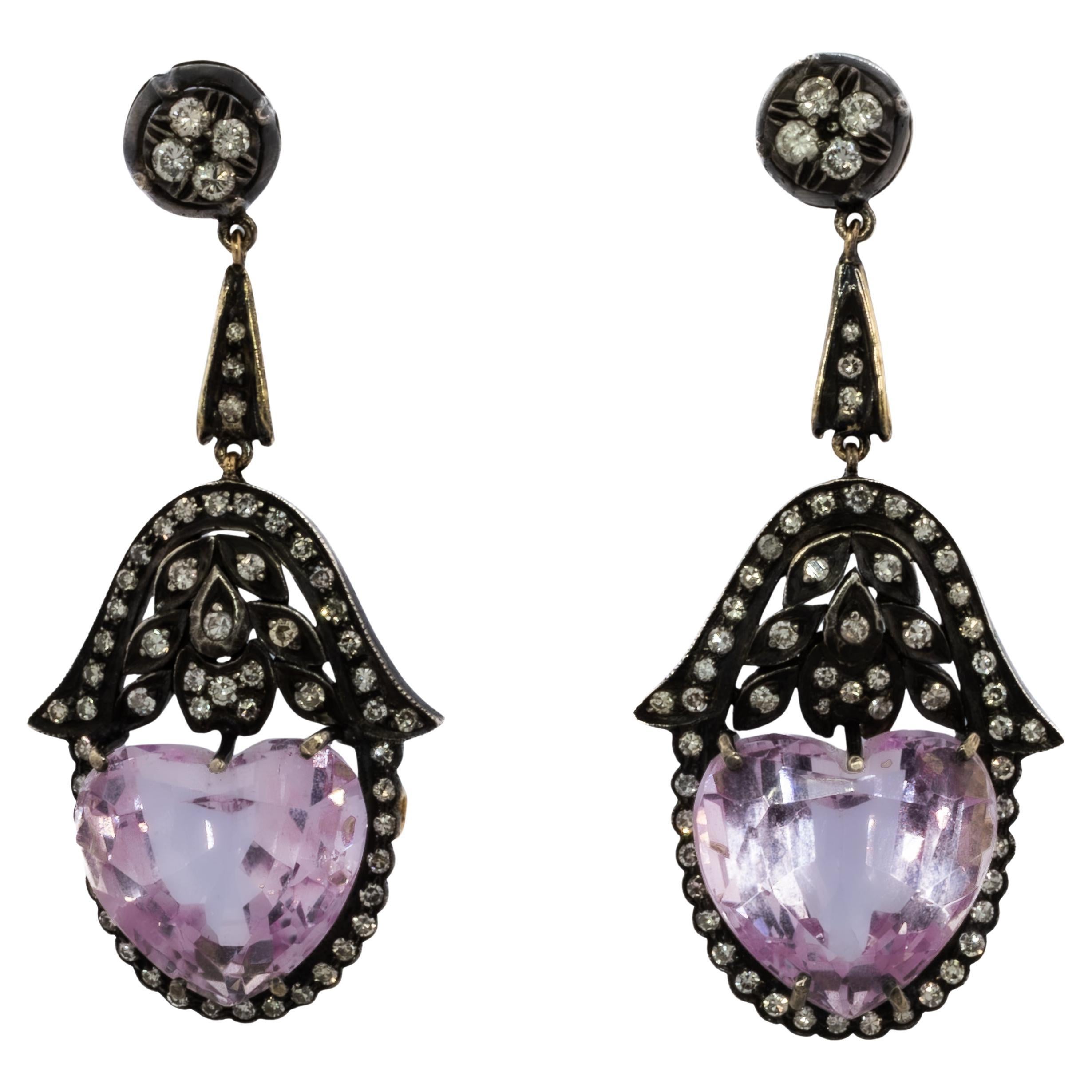 Kunzite Drop Earrings