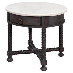 Antique Style Round Side Table