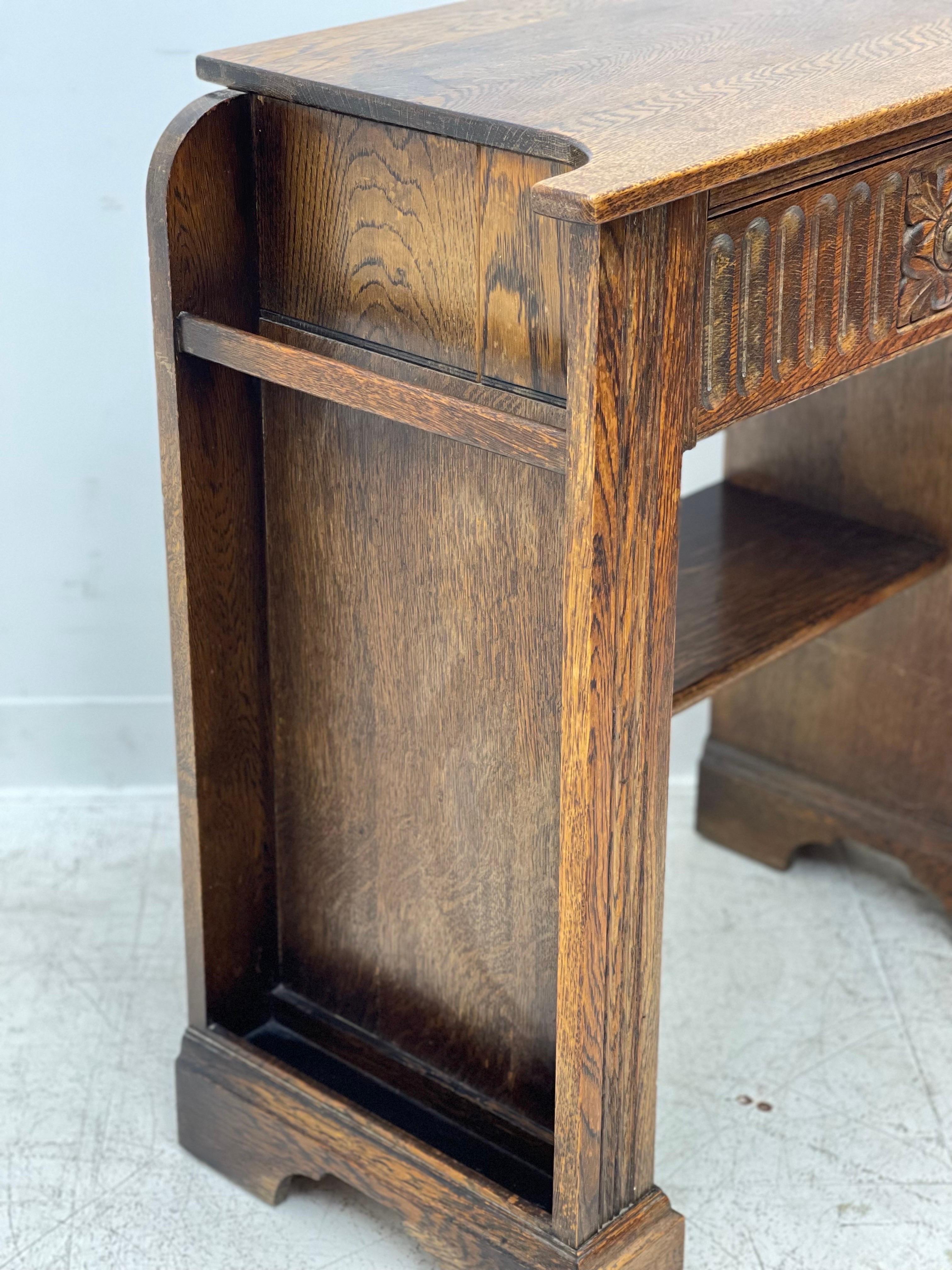 Late 20th Century Antique Style Table Stand For Sale
